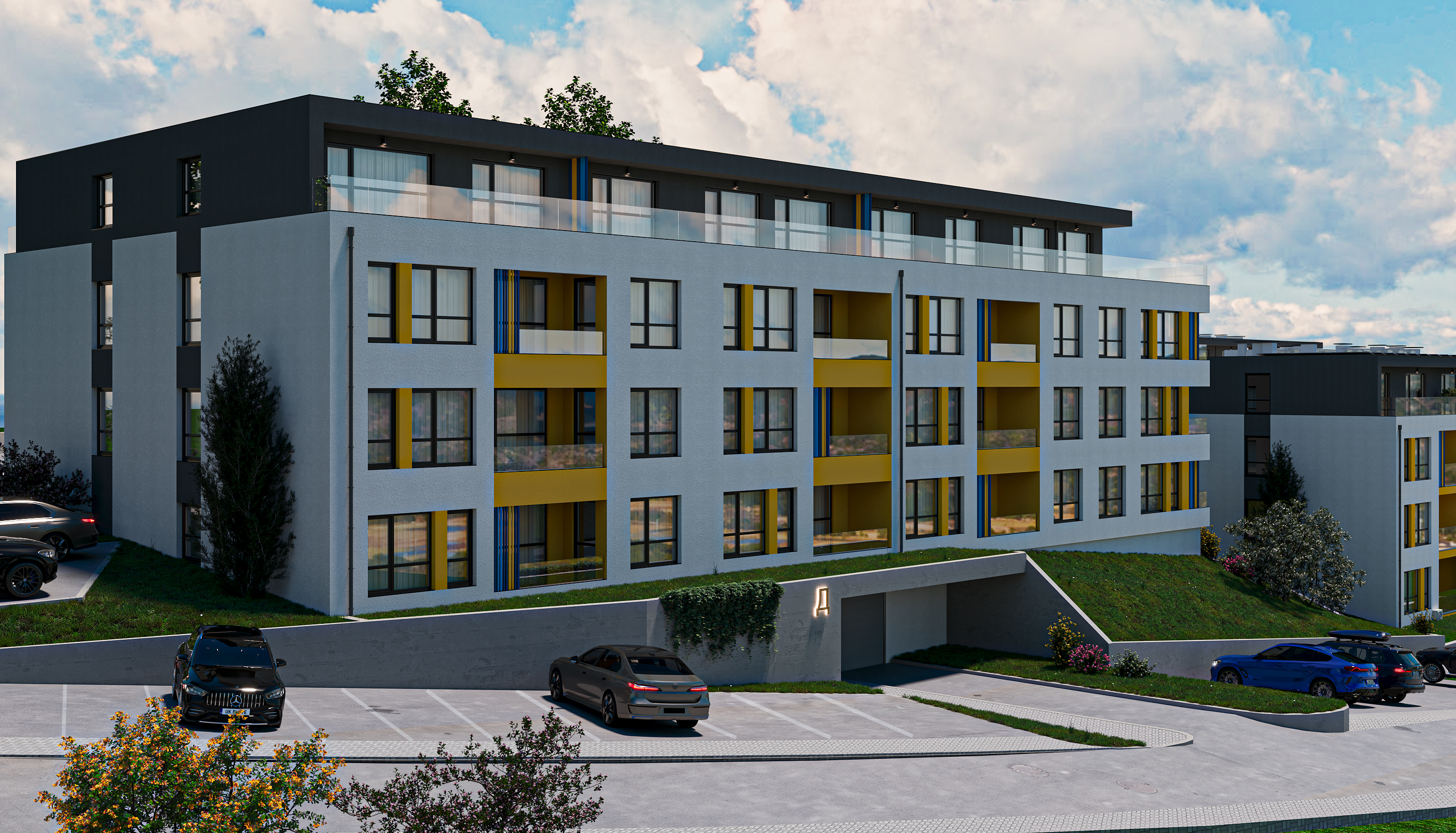 Апартамент 99 – с една спалня (с боя и монтирани климатици)