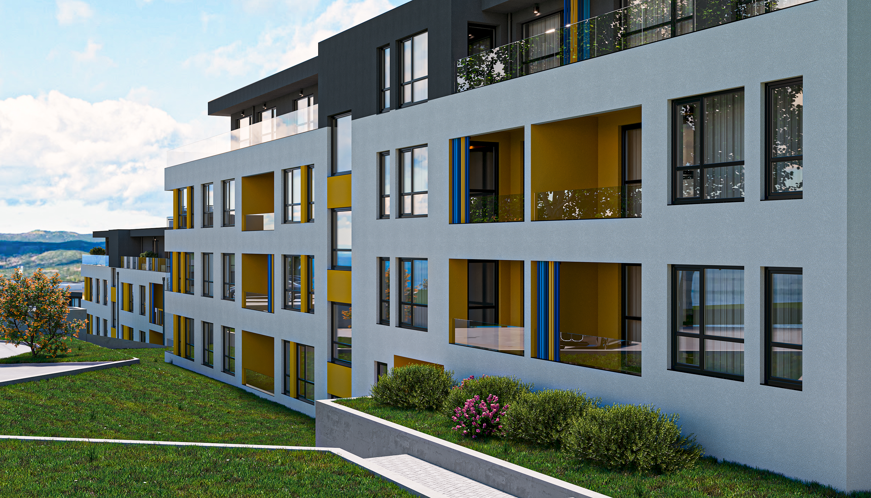 Апартамент 75 – с две спални (с боя и монтирани климатици)